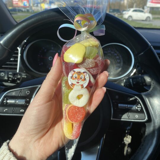 Kornútok detský motív