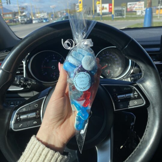 Kornútok "Sladkosť pre radosť"