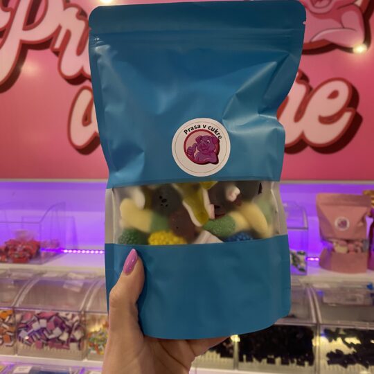 Modré cukríkové vrecko - 500g